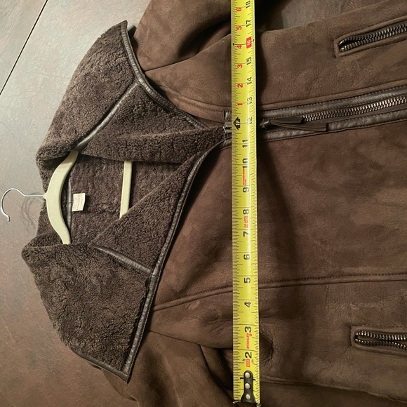 Wrap London women's 100% lamb skin jacket with 100% shearling interior. - Picture 11 of 15